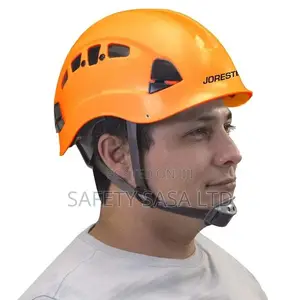 Orange Work At Height Helmets