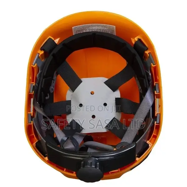 Orange Work At Height Helmets