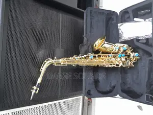 Alto Saxophone by Premier England With Case, Strap and Cream