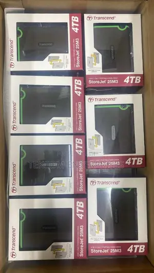 Transcend 4tb External Hardisk~4tb Grey Hardisk