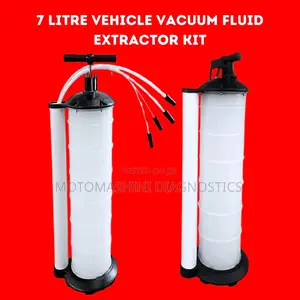 7 Litre Vacuum Fluid Extractor Kit Oil Water Coolant