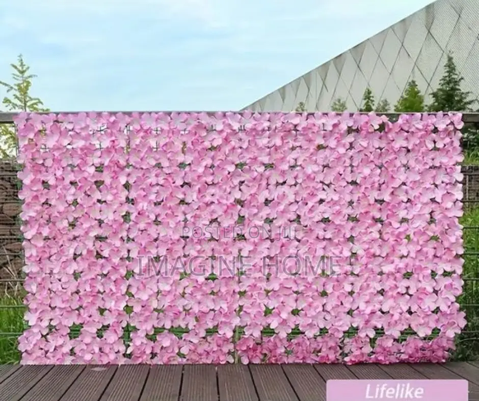 Artificial Floral Fence