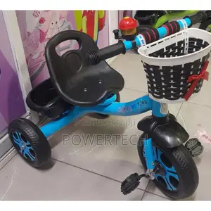 Tricycle With Basket -Blue