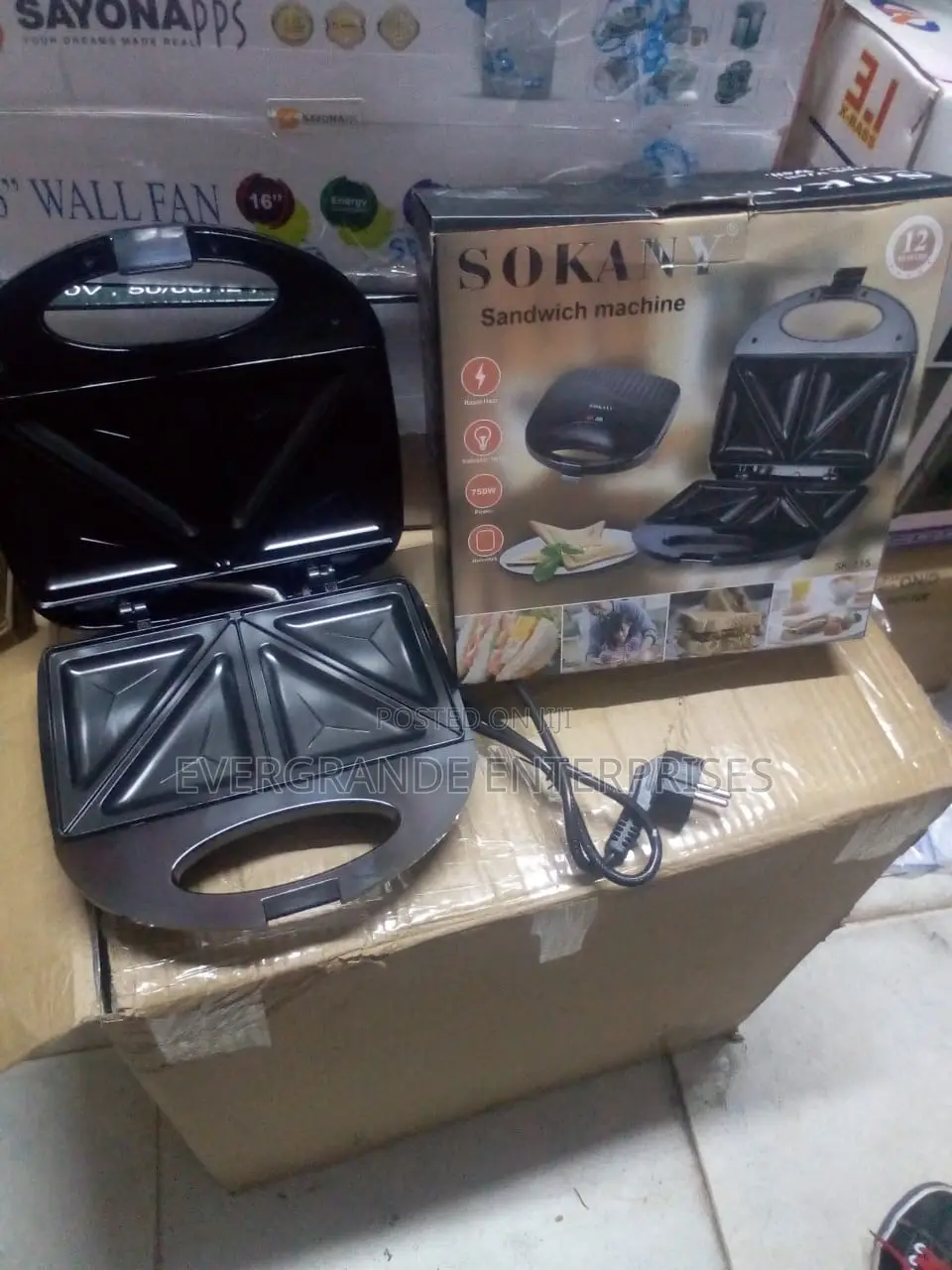 Sandwich Maker 2 In1 Sokany Sandwich Machine