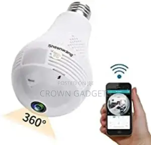 360° Wide Angle Fisheye Wireless Wi-fi -1080HD