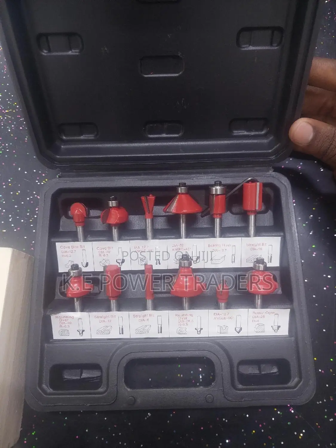 12mm Shank Router Bits