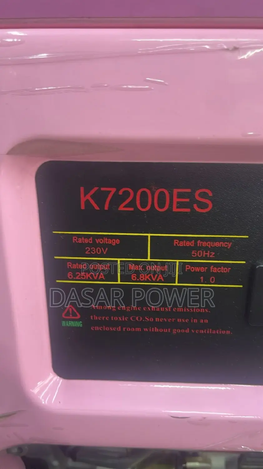 7kva Kicho Japan Petrol Generator