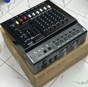 Max Powered Mixer/Amplifier 6channel With Usb Bluetooth