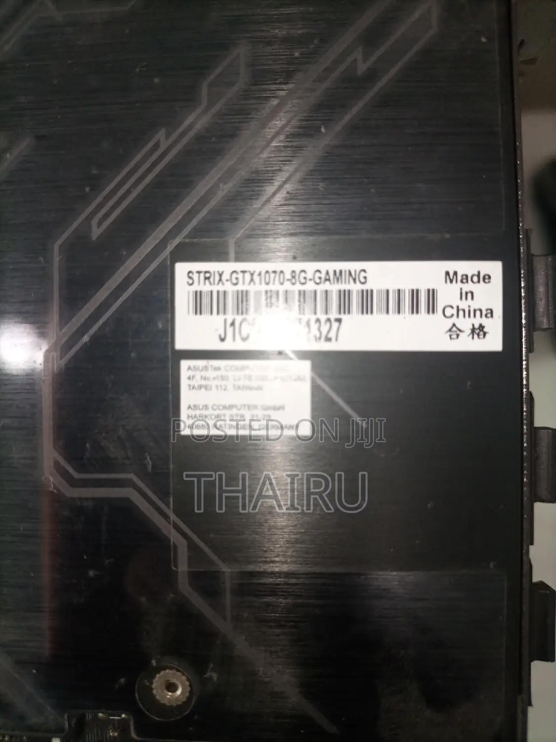 Gaming/Architecture Graphics Card RTX 1070