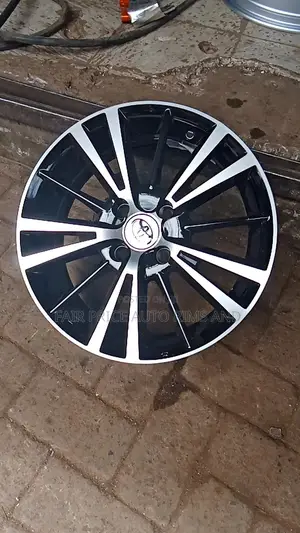 Sports RKMS Toyota Size 15/4/100 Black Silvery