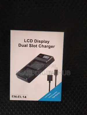 En-El14 LCD Dual Display Charger