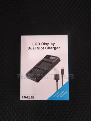 En-EL 15 LCD Dual Display Charger