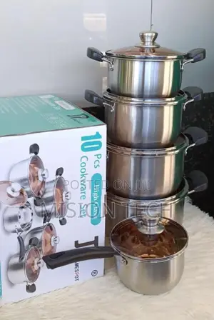 Quality JP 10 PCS Aluminium Cookware Set
