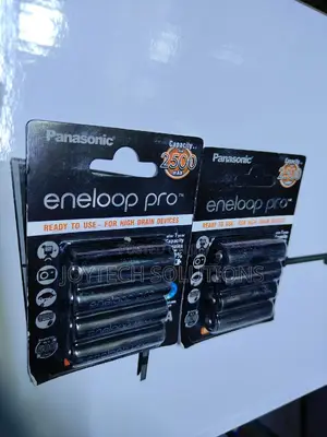 Double AA Rechargeable Panasonic Batteries. 4 PCS