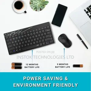 Rapoo 8000M Wireless Bluetooth Mouse Combo