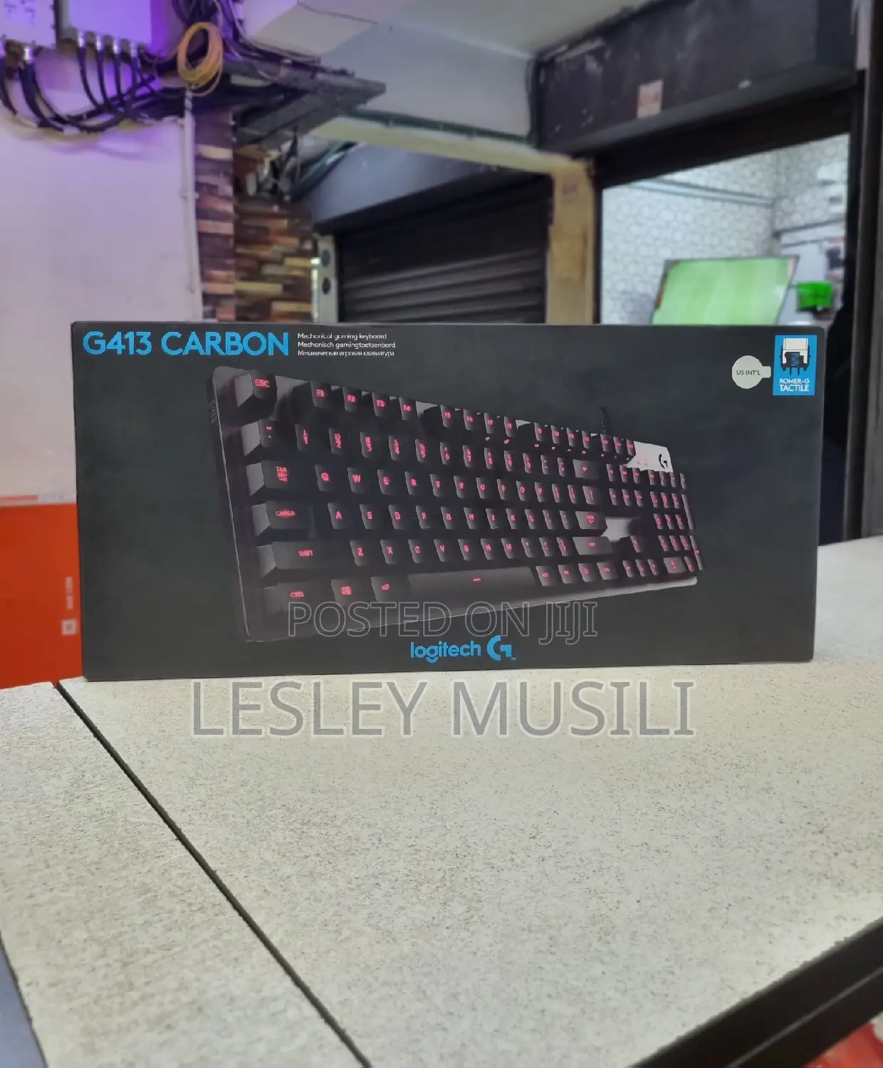 Logitech G G413 Mechanical Backlit Gaming Keyboard (Carbon)