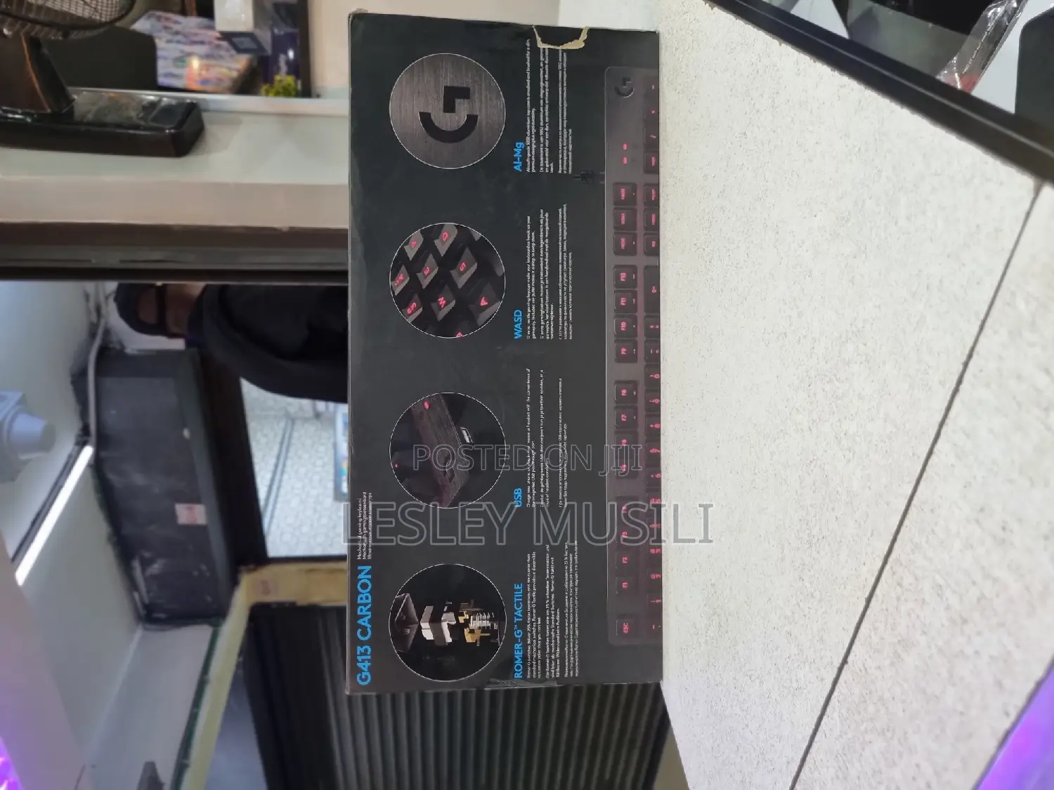 Logitech G G413 Mechanical Backlit Gaming Keyboard (Carbon)
