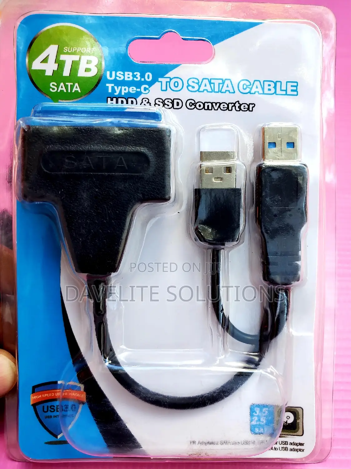 USB 3.0 to SATA Converter Adapter
