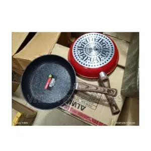 Stone High Quality Heavy Frying Pan With Wooden Handle