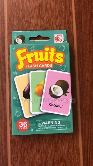 Fruits Flash Cards