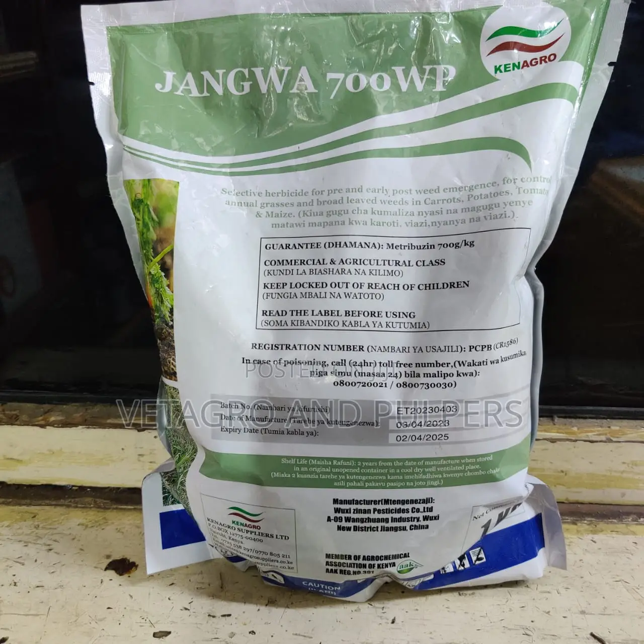 Jangwa 700WP Herbicide