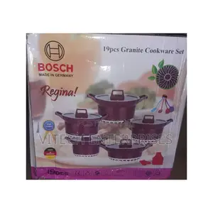 Bosch 19pcs Nonstick Kitchen Cookware Set Granite Cookware