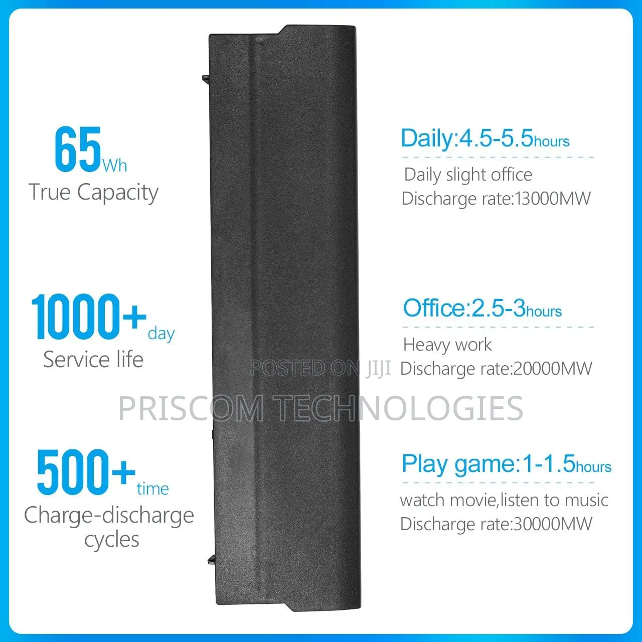 Dell Latitude E6230 E6330/ E6320 E6220 E6430S 6-Cell Battery