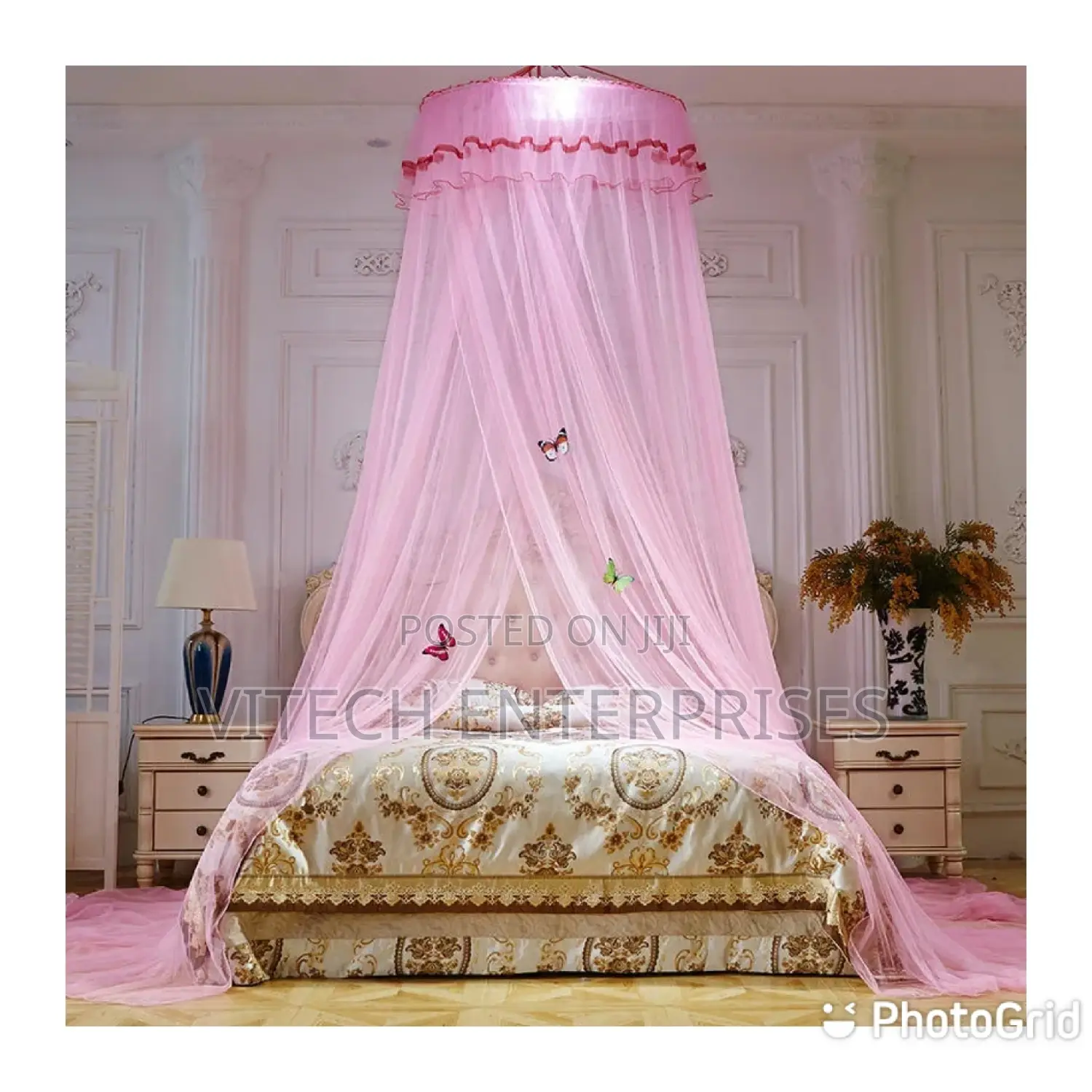 Round Mosquito Net- Free Size