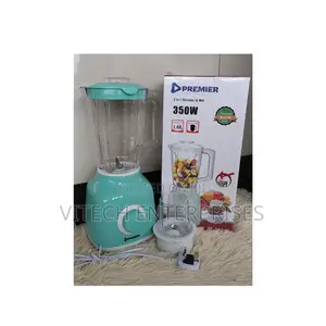 Premier 2 In 1 Blender With Grinder Unbreakable Jar 1.5L