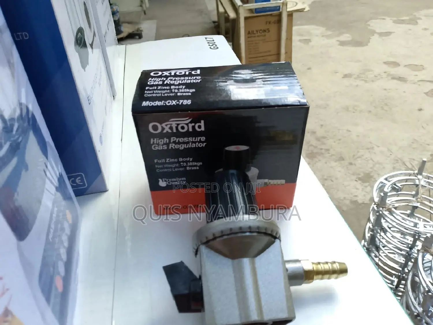 High Pressure Gas Regulator/ Regulator.