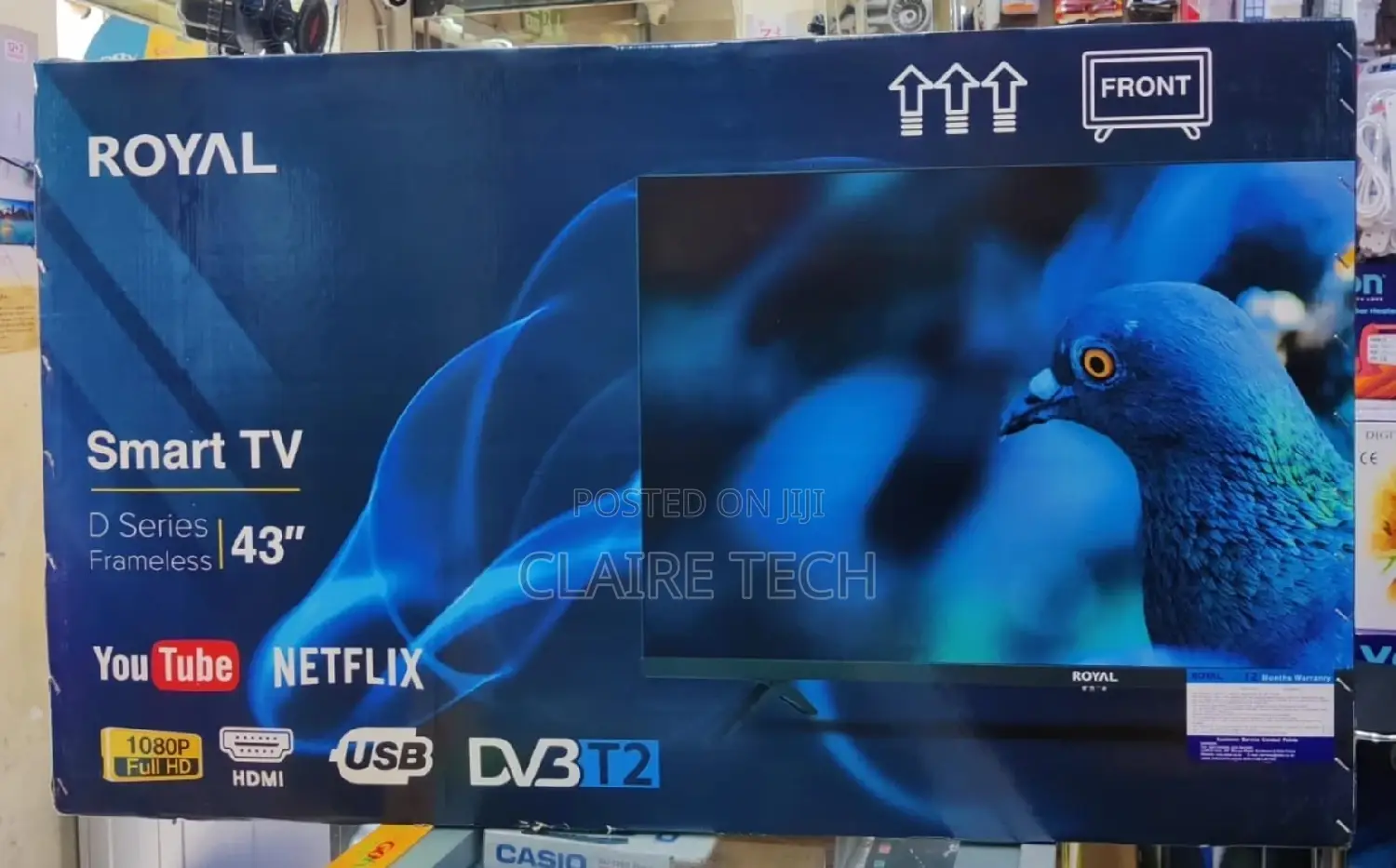 Royal 43 Inch Smart Android TV With Bluetooth