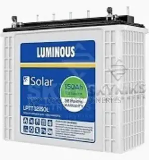 Luminous 150ah Tall Tubular Solar Battery