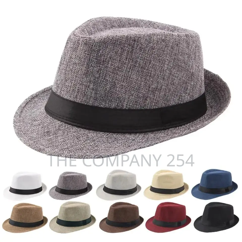 Fedora Hat Wide Brim Panama Cap Boater