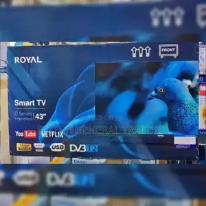 Tvs!43inch Royal Smart Android Tv, Netflix, Youtube
