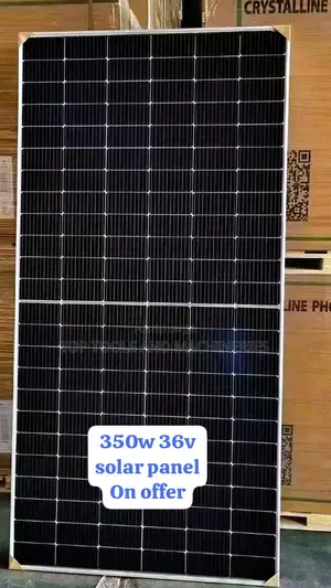 350watts 36volts Monocrystalline Solar Panel Half Cut Cells