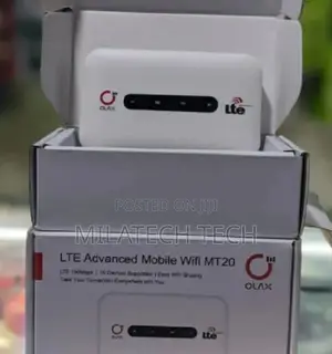 150 MBPS 4G LTE Olax Mifi 2G,3G and 4G New Mt10 Mifi