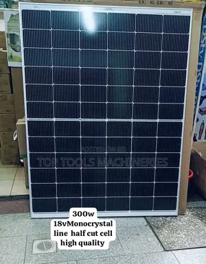 Monocrystalline Solar Half-Cut Cell Quality Panel 300w 18v