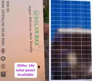Solarmax Mono Crystalline Solar Panel 200w 36v