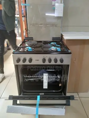 Von Hotpoint 3 Gas+1 Electric, 60cm by 55cm, Standing Gas