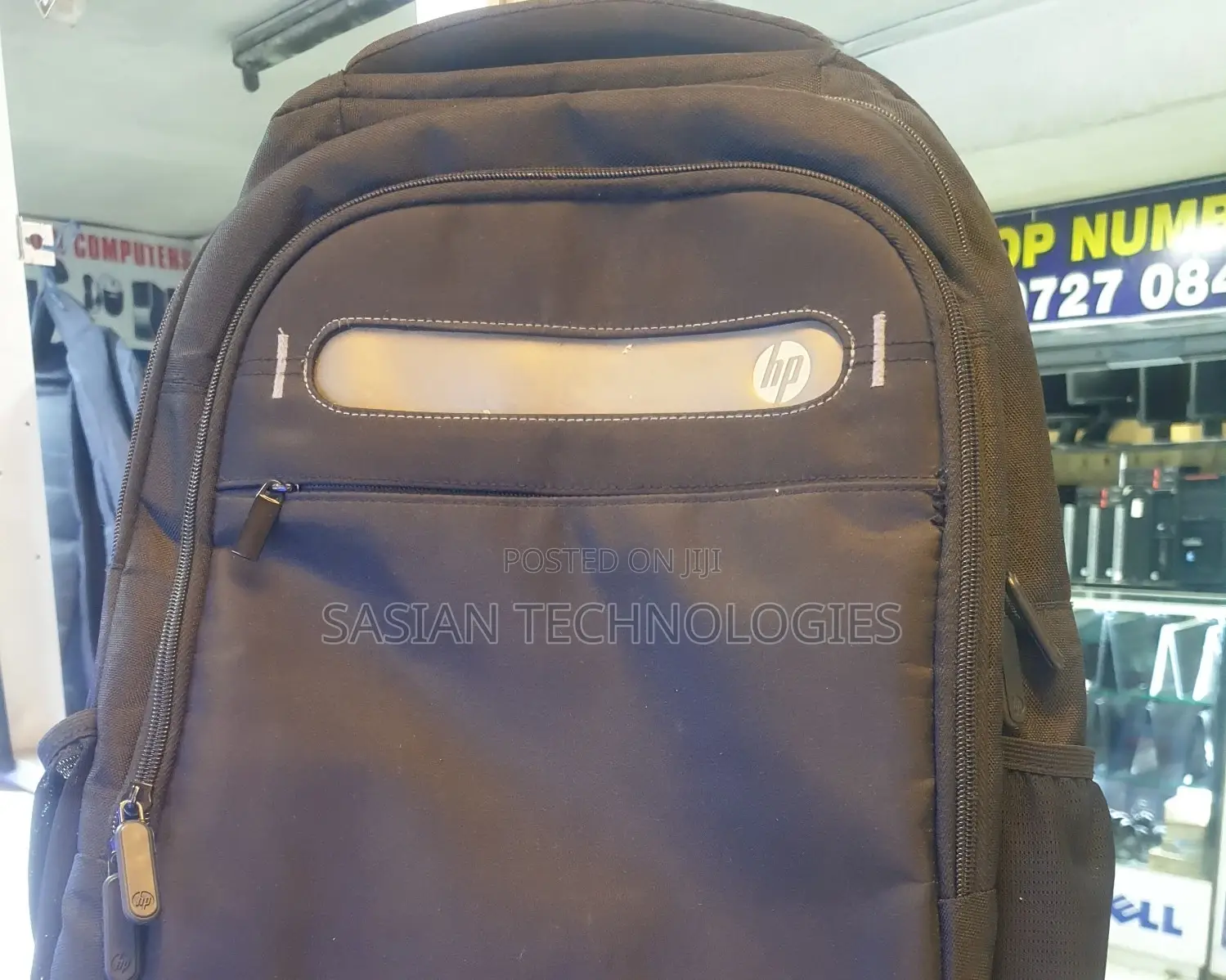 Turgus Black Back Bag