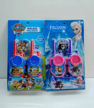 A Pair of Walkie Talkie Available Cartoon Spiderman