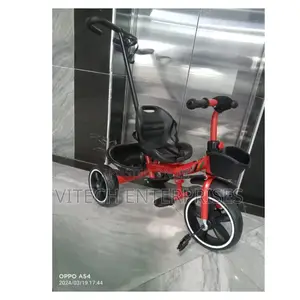 Kids Tricycle Push Bike With Handle