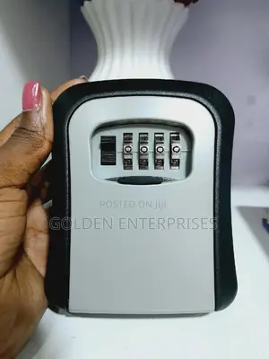 Airbnb Metalic Lock Box, Wall Mount 4 Combination Password