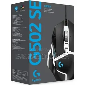 Logitech G502 SE Hero Gaming Mouse - Black and White