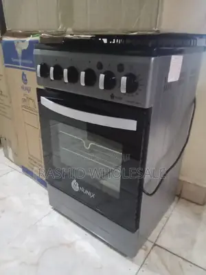 Nunix Cooker* 3gas 1electric Plate And Oven. Standing Cooker