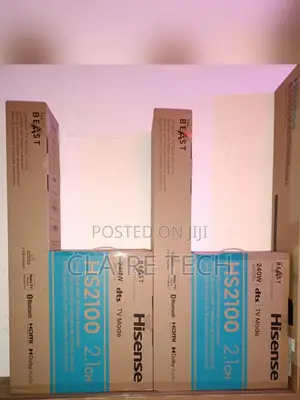 Hisense 2.1ch 240watts Sound Bar Wireless Woofer Hs2100