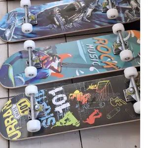 Rubber Wheel Skateboard