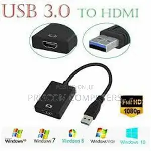 USB to HDMI Adapter USB 3.0/2.0 to HDMI 1080P Cable Converte