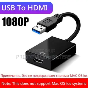 1080P USB 3.0 to HDMI Adapter Cable Converter for PC Laptop