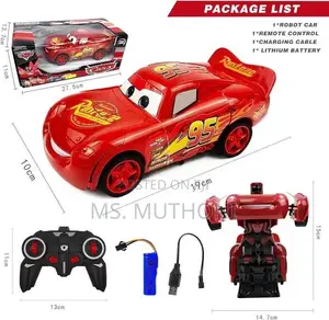 Rechargeable Remote Controlled Deformation Car